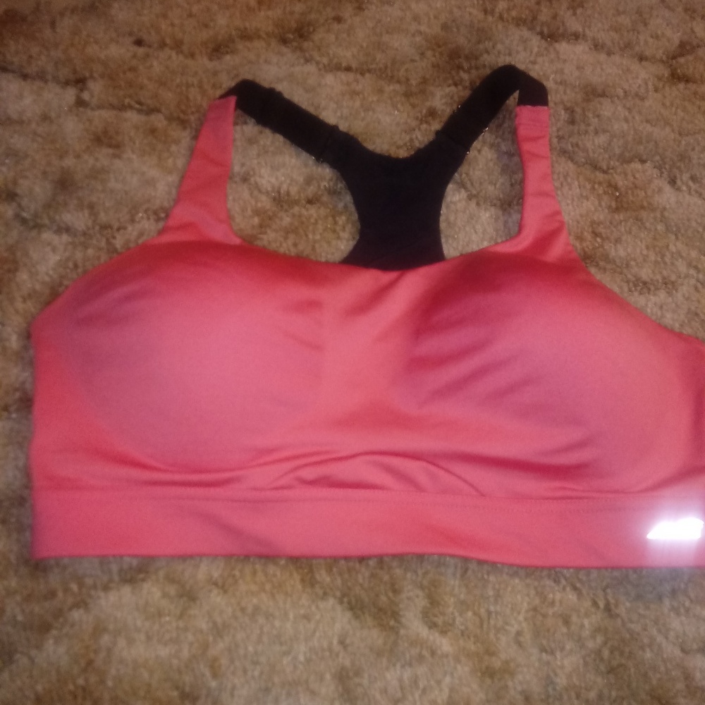 Pink bra